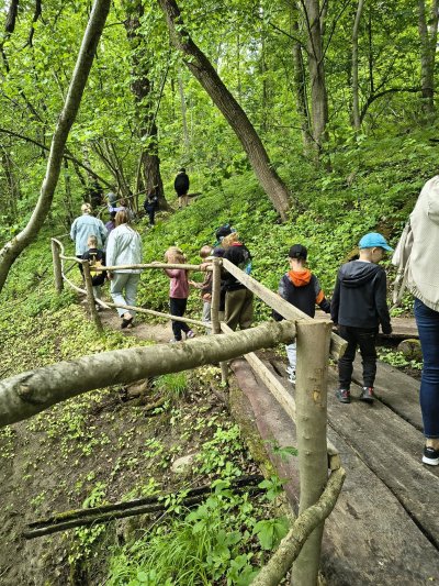 Z cyklu Turystyczne Wojsławice - przedszkole Arka